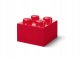 LEGO Lego Brick 4 czerwony przeźroczysty 40090804 3