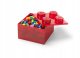LEGO Lego Brick 4 czerwony przeźroczysty 40090804 4