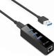 HUB USB Fantec 1x RJ-45  + 3x USB-A 3.0 (1959) 1