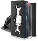Etui do Samsung M52 5G MAGNET WZORY CASE PORTFEL + SZKŁO 9H 1