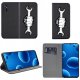 Etui do Samsung M52 5G MAGNET WZORY CASE PORTFEL + SZKŁO 9H 2