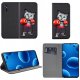 Etui do Samsung M52 5G MAGNET WZORY CASE PORTFEL + SZKŁO 9H 2