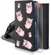 Etui do Samsung M52 5G MAGNET WZORY CASE PORTFEL + SZKŁO 9H 1