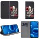 Etui do Samsung M52 5G MAGNET WZORY CASE PORTFEL + SZKŁO 9H 2