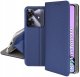 krainaGSM Etui z klapką do Realme Note 60 Zamykane Granatowe Futerał + Szkło 9H 5