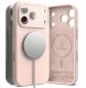 Etui Ringke Silicone Magnetic MagSafe do Apple iPhone 17 Pro Pink Sand 1