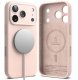 Etui Ringke Silicone Magnetic MagSafe do Apple iPhone 17 Pro Pink Sand 2