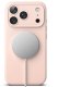 Etui Ringke Silicone Magnetic MagSafe do Apple iPhone 17 Pro Pink Sand 5