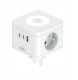 MORRE ROZGAŁĘZIACZ KOSTKOWY 2G,USB,2xUSB-C +LAMPKA 1