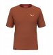 Koszulka szybkoschnąca Salewa Pedroc Dry Hyb T-Shirt - bombay brown rozmiar: l 1