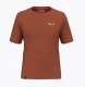 Koszulka szybkoschnąca Salewa Pedroc Dry Hyb T-Shirt - bombay brown rozmiar: l 3