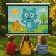 DH Line TVS 100 ekran projekcyjny 100 cali 16:9 śc 2