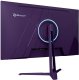 Arozzi Nova 24 monitor komputerowy 60,5 cm (23.8") 1920 x 1080 px Full HD LED Fioletowy 5