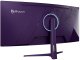 Arozzi Nova 34 Curved monitor komputerowy 86,4 cm (34") 3440 x 1440 px Quad HD LED Fioletowy 5