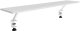 Arozzi Arozzi AZ-DR-L-WT uchwyt / stojak do monitorów Biurko Biały 1