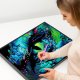 DIAMOND DOTZ DIAMOND DOTZ ADULTS FLOCKED NEON DRAGON EYE. 3