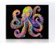 DIAMOND DOTZ ADULTS FLOCKED NEON OCTOPUS 1