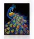DIAMOND DOTZ DIAMOND DOTZ ADULTS FLOCKED NEON PEACOCK 2