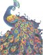 DIAMOND DOTZ DIAMOND DOTZ ADULTS FLOCKED NEON PEACOCK 3