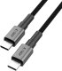 TECH-PROTECT ULTRABOOST DNA MAGTWIST TYPE-C CABLE PD 100W / 5A 200CM IRON GREY 3