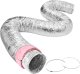 Przewód rura spiro kanał elastyczny wentylacyjny flex aluminium 108 mm 7m 1