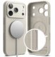 Ringke Etui Silicone Magnetic MagSafe do Apple iPhone 17 Pro Max Stone 3
