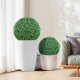Sztuczna roślina sztuczny bukszpan topiary 2 szt 40 cm 2
