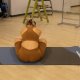 MATA DO JOGI I FITNESS TPE ANTYPOŚLIZGOWA CZARNO-NIEBIESKA ENERO FIT 7