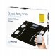 Waga łazienkowa Platinet PLATINET WAGA BATHROOM SMART BODY SCALE 180KG 26X26CM WITH APP BLUETOOTH BLACK 46021 2
