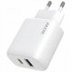 Ładowarka Sieciowa 230v 30w Na Usb-c Usb Type-c + Usb Kabel 1m 60w Usb-c / Wcsp23011002 / Silicone Power 2 / Biały 3