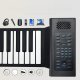 Pianino zwijane 88 klawiszy przenośne 128 rytmów ładowane USB do nauki 5