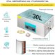 Myjka Ultradźwiękowa do czyszczenia 30L 4