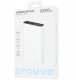 Mocny Powerbank Podróżny 2w1 10000mah 22.5w Usb Usb-a + Usb-c Type-c Proove / Pbf122120002 / Hyper Flux Plus / Biały 3