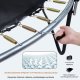Trampolina ogrodowa z siatką wewnętrzną dla dzieci 442 cm 13