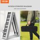 Keyboard Składany 88 Klawiszy MIDI z Bluetooth Podświetleniem Biały 7