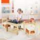 Stolik dziecięcy + tablica kredowa i dwa krzesełka 8