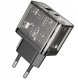 Ładowarka sieciowa do telefonu Hoco USB A + USB C QC3.0 PD 3A 20W N34 transparentna 5