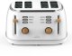 Witt Premium Wood four-slice toaster, white 2