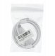 Kabel USB USB-C - USB-C 1 m Biały 2