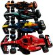 Stojak Poczwórny Uchwyt 3D Stand Podstawka / Modele Lego Speed Formuła 1 F1 1