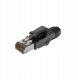 Wtyk typu RJ45 z osłoną Roxtone RJ45C5E-PHOG 1