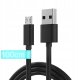 Kabel USB Hello Case USB-A - microUSB 1 m Czarny (GSMA0117) 1