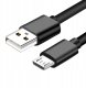 Kabel USB Hello Case USB-A - microUSB 1 m Czarny (GSMA0117) 2