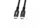 Microconnect USB3.2CC025 kabel USB USB 3.2 Gen 2x2 0,25 m USB C Czarny 2