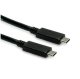 Kabel USB Roline USB-C - USB-C 0.5 m Czarny (11.02.9056) 3