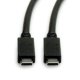 Kabel USB Roline USB-C - USB-C 0.5 m Czarny (11.02.9056) 4