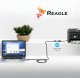 Kabel USB Reagle USB-A + USB-C - USB-A 10 m Szary 4
