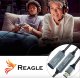 Kabel USB Reagle USB-A + USB-C - USB-A 10 m Szary 9