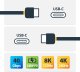 Kabel USB StarTech USB-C - USB-C 1 m Czarny (1M-40G-USB4-CABLE) 2