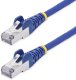 StarTech.com 3m Blue CAT8 Ethernet Cable, Snagless, S/FTP, 25G/40G - Patch-Kabel - RJ-45 (M) zu RJ-45 (M) - 3 m - 5.6 mm - S/FTP - 50 Mikrometer - CAT 5/5e/6/6a/8 - IEEE 802.3bt/IEEE 802.3ba - halogenfrei, passiv, ohne Haken - Blau 1